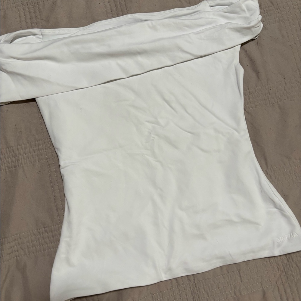 White contour ravish Top